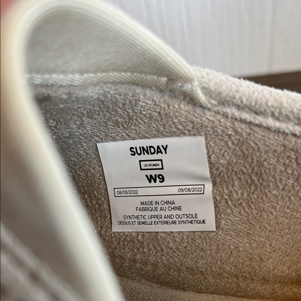Vessi Sunday Beige Slip-On Slippers 9 - Picture 6 of 9